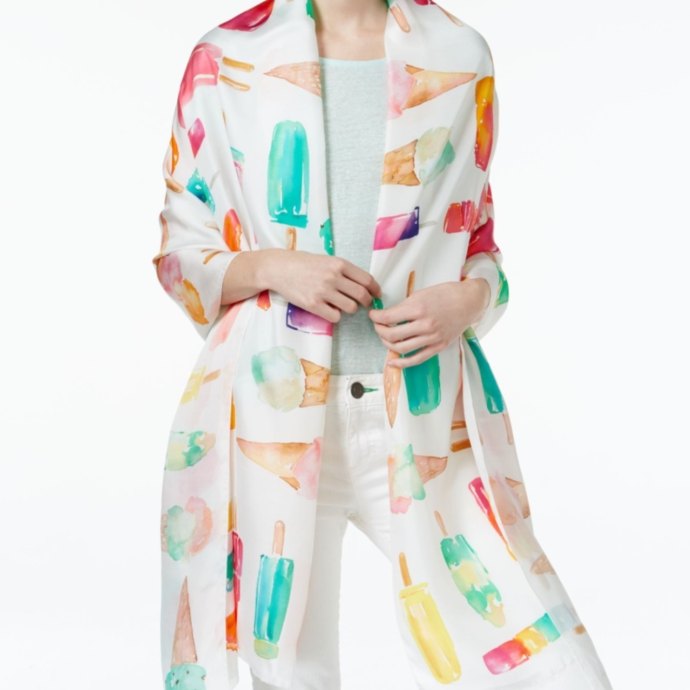 Kate Spade Flavor Of The Month Oblong Scarf